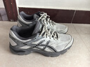 亚瑟士ASICS男鞋网面跑步鞋缓震跑鞋透气舒适运动鞋 GEL-FLUX 4 灰色/黑色 42.5 实拍图