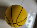 安踏静音篮球5号儿童拍拍球室内无声儿童训练玩具球软皮球静音球 黄色 实拍图