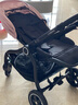 朗纳铂（land leopard）老虎Pro婴儿推车婴儿车轻便折叠双向超大轮避震儿童BB伞车 小猪粉【黑】 实拍图