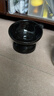派乐特宠物猫碗陶瓷黑色猫咪食盆喝水器狗饭碗高脚斜口防打翻1个装 实拍图