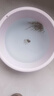 8英寸深盘陶瓷餐具玄月盘白莲花盘子家用陶瓷餐具陶瓷盘子饭盘 2只玄月8英寸盘 实拍图