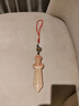 缤越桃木剑婴儿真桃木真品防惊吓手工桃木挂件朱砂剑床头成人随身挂件 实拍图