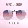 派丽蒙（PARIM）墨镜夹片式女开车偏光轻薄近视眼镜太阳镜男防紫外线防晒 实拍图
