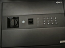 得力（deli）保险柜 家用办公指纹密码WiFi保险箱小型入墙入柜保密柜全钢防盗保管柜 可固定安装 30cm曜黑 实拍图