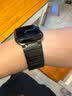 JINGZ适用苹果手表iwatch s10/s11表带纯钛金属ultra3/2钛合金apple watch磁吸9/8/7/6米兰尼斯夏季男女 工字款【黑色】纯钛45/46/44/49mm 实拍图