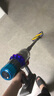 戴森（DYSON）V15 Detect Fluffy无绳吸尘器新一代蓝色【原装进口】手持无线 除螨 宠物家庭适用  实拍图