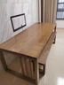 桌面板实木板定制松木办公会议桌餐桌飘窗桌面吧台板书桌面板定做 榆木定制专拍 实拍图