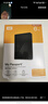 西部数据（WD）1TB 移动硬盘 USB3.0 My Passport随行版2.5英寸 黑 机械硬盘 笔记本电脑外接 大容量加密存储 实拍图