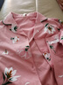 芬腾睡衣女5A抑菌纯棉春夏翻领开衫纯棉长袖睡衣女士家居服软棉棉 实拍图