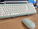 CHERRY樱桃 DW2380无线键鼠套装升级版98键轻音薄膜键盘鼠标笔记本电脑可爱女生外接婺源绿 实拍图