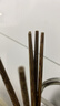 美厨（maxcook）鸡翅木筷子 日式尖头鸡翅木筷 无漆无蜡实木筷子10双装 MCK0638 实拍图