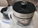 美的（Midea）低脂浓香电压力锅5L低音自动排气2200W猛火IH智能预约112KPa可调高压锅4-6人0涂层电饭煲S5892NF 实拍图