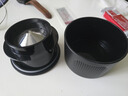 SIMELO施美乐304咖啡滤网手冲咖啡壶户外便携式滴漏式手冲滤网套装 便携手冲壶+304滤网(黑色套装) 实拍图