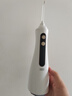 仙萌电动冲牙器洗牙器便携水牙线手持式电动声波去除超正畸专用牙齿清洁洗牙神器 送女男朋友 乳白色 4支喷头 五档模式 实拍图