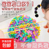 一次性皮筋儿童不伤发弹性好女童发圈婴儿发绳宝宝扎小揪揪头绳 一次性橡皮筋100条3袋 实拍图