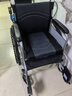 怡辉（YIHUI）轮椅老人专用出行带坐便器轻便携折叠年轻人骨折充气轮胎手动推车 实拍图