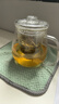 宣室堂茶壶玻璃耐高温泡茶壶玻璃茶具套装过滤茶水分离杯水壶花茶壶家用 企鹅壶650毫升（带2杯） 实拍图