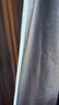 铭聚布艺（MINGJU） 窗帘 全遮光窗帘成品窗帘布遮阳帘 涤塔夫淡绿挂钩式2.0*2.5单片 实拍图