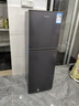 HYUNDAI（韩国现代） 小冰箱 冰箱小型双开门 迷你双门家用宿舍租房冷藏冷冻电冰箱节能省电 100L白【一级能效+租房必备】 实拍图