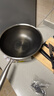 炊大皇 炒锅 304不锈钢炒菜锅煎锅 平底不粘炒锅32cm 可立可视盖不挑灶 实拍图