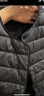 雪中飞经典新款基础舒适轻薄羽绒便捷短款保暖羽绒小马甲轻盈便携舒适 黯青色|5089-男 3XL 185/104A 实拍图