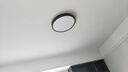 简顿全光谱护眼原木风无缝吸顶灯卧室灯书房胡桃木色4代青春版普瑞 实拍图