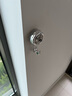 尊慕斯吸盘挂钩免打孔真空强力无痕挂钩厨房卫生间浴室墙壁门后毛巾粘钩 真空旋转吸盘挂钩【透明银/1个】 实拍图
