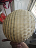 竹编簸箕馒头收纳筐竹编制品篮子竹编筐洗菜沥水淘米篮果篮小箩筐 竹编篮直径28 高9cm 实拍图