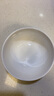 京东京造 汤碗 米饭面陶瓷景德镇餐具套装家用蒸蛋碗 奶油华夫 4.5英寸*6 实拍图