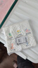 童泰婴儿配饰用品纯棉小方巾新生宝宝棉纱口水巾5条装 白色 30*30cm 实拍图