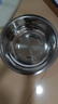 不锈钢盆家用商用加深斗盆洗脸盆洗澡盆汤盆面盆洗脚盆洗菜盆大盆 不锈钢盆 38cm 实拍图