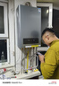 美的（Midea）无极双变频一级能效低噪冷凝燃气壁挂炉天然气采暖地暖锅炉热水器国家补贴0元安装LL1PBD20-R53  实拍图