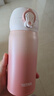 膳魔师保温杯316L不锈钢水杯小容量车载小巧便携随行杯子渐变色JNL-350 珊瑚粉 350ml 实拍图