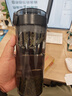 米家Tritan水杯 600ml大容量 小米（MI）健身弹盖杯摇摇杯 深灰色 实拍图