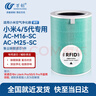 万创 适用米家小米空气净化器滤芯4代5代专用AC-M16-SC/M25-SC滤芯除雾霾除醛异味HEPA复合材质过滤网 实拍图