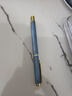 英雄（HERO）【热门商品】钢笔 1302D铱金笔 学生正姿练字笔 办公签字笔墨水笔 蓝色 （暗尖EF尖） 实拍图