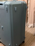 纯奢（CHEYSIR）五轮超大容量行李箱万向轮PC拉杆箱男女学生旅行箱密码箱包皮箱子 经典款-冰川蓝·带减震刹车 32英寸 【创新5轮-干湿分离内里】 实拍图