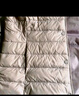 雪中飞经典新款基础舒适轻薄羽绒便捷短款保暖羽绒小马甲轻盈便携舒适 浅亚麻|7100-女 XL 175/96A 实拍图