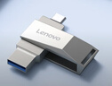 联想（Lenovo）64G 个性定制手机U盘 Type-C USB3.2 双接口旋转优盘 金属耐用 商务办公必备 SS370系列 灰色 实拍图