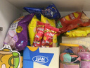 乐事（Lay's）薯片 猫窝礼盒500g 零食大礼包 送女生礼物  休闲零食 中秋礼盒 实拍图