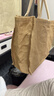 TaTanice 麻布袋 时尚外出环保黄麻亚麻便当购物礼品袋帆布包手提袋 实拍图