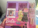 芭比（Barbie）女孩娃娃生日礼物过家家娃娃玩具-芭比时尚衣橱套装HJL66 实拍图