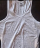 京东京造【2件装】背心男纯棉透气吸汗夏季全棉汗衫工字背心白+白3XL 实拍图