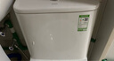 九牧（JOMOO）马桶 家用虹吸式马桶大冲力节水坐便器 防臭瞬冲 易洁抗菌马桶 行业爆款-双旋暴风冲11370-400坑 实拍图
