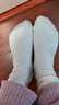 俞兆林6双白色堆堆袜子女士中筒袜棉7A抗菌春夏季松口运动袜月子长筒袜 实拍图