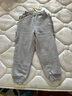 戴维贝拉（DAVE＆BELLA）童裤秋冬新款儿童休闲裤加绒女宝宝长裤洋气小童裤子女童束脚裤 花灰色【现货】 120 cm（建议身高110-120cm） 实拍图