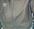 adidas情侣款复古风梭织立领夹克外套男女秋季阿迪达斯官方三叶草 深灰   2XL 实拍图
