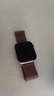 Apple/苹果 Watch Series 10 智能手表GPS款46毫米玫瑰金色铝金属表壳淡桃粉色运动型表带S/M MX293CH/B 实拍图