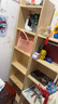 酷林实木书架落地书柜多层置物架窄缝收纳储物架家用客厅小型柜子 4层 实拍图