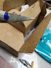 手工雕刻笔刀小号橡皮章笔刀手帐和纸胶带切割快递刀居家日用套装 1支【铝合金刻刀】赠片刀5 2.3cm 实拍图